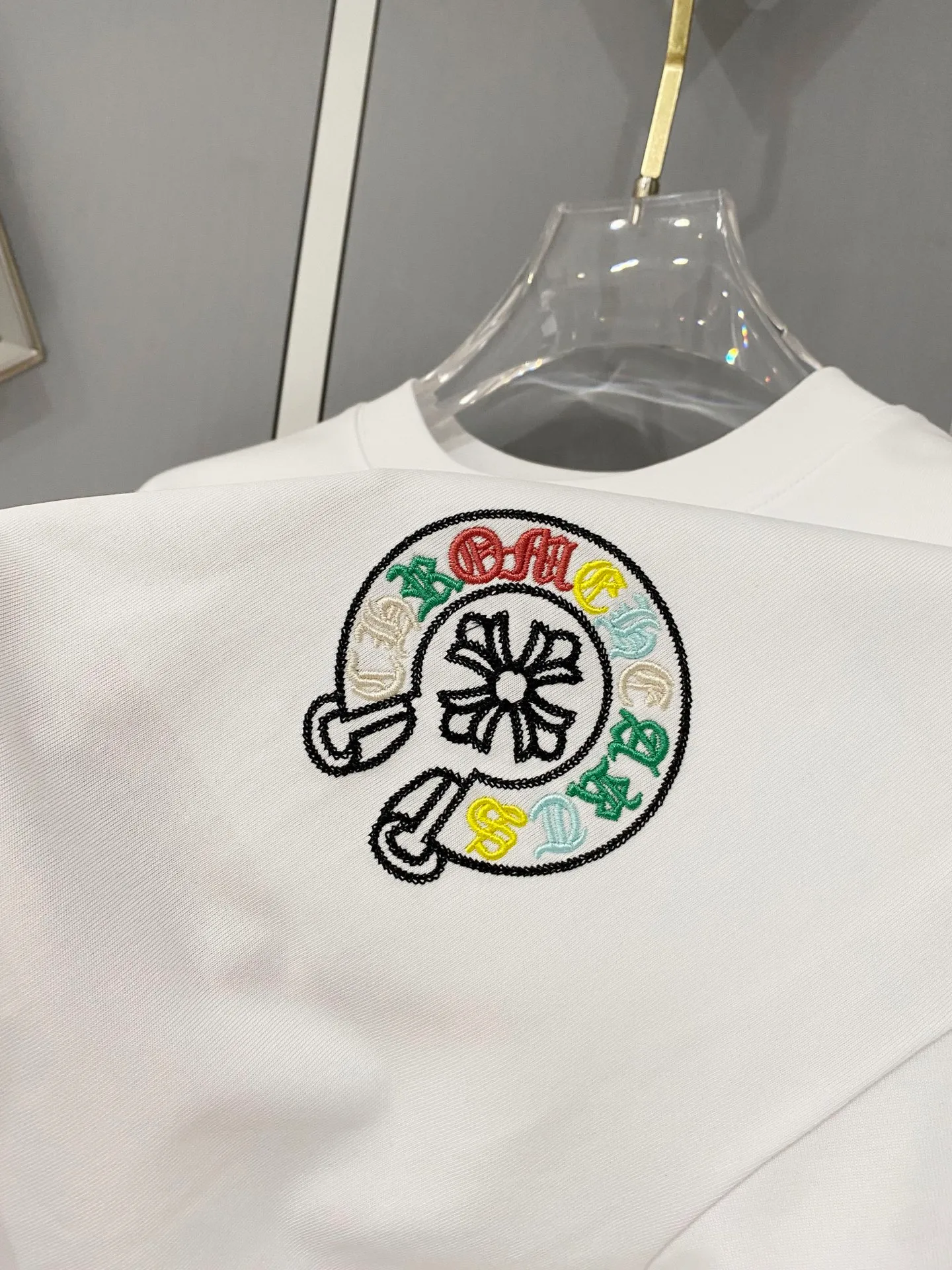 Chrome Hearts/ Quality T Classic LOGO Same Style 2026ss Quality Versatile Quality : Black.White Size：S M L XL